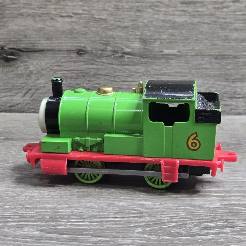 Percy Thomas the Train Ertl 1987 Friends Diecast Tank Engine. #6, Vintage (12o)